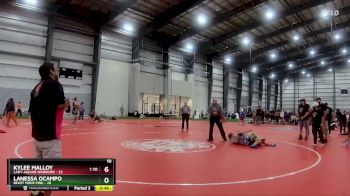 164 lbs Final - Eliana Callies, Lady Jaguar Warriors vs Kimura Segerson-Hutter, Beast Mode Pink