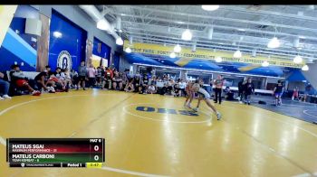 120 lbs Semis & Wb (16 Team) - Mateus Carboni, Team Kombat vs Mateus Sgai, Maximum Performance