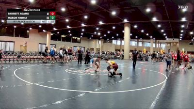 120 lbs 1st Place Match - Barrett Adams, Alpha Elite vs Mason Parria, Holy Cross