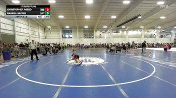 64 lbs 5th Place - Christopher Porto, Team Tugman vs Gabriel Batres, Southside WC