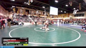 170 lbs Cons. Round 1 - Ryan Oberweis-Manion, Saint Francis vs Jonathan Vargas, Chaparral