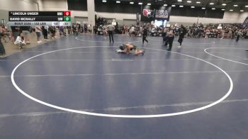 132 lbs 7th Place Match - David McNally, 512 Outlaw Wrestling vs Lincoln Unger, MWC Wrestling Academy