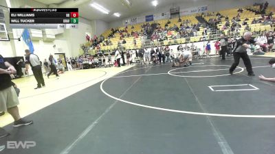 285 lbs Round Of 16 - Eli Williams, Rogers Jr High vs Will Tucker, GRAVETTE