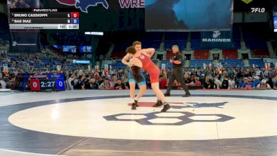 157 lbs Quarters - Bruno Cassioppi, IL vs Bas Diaz, IA