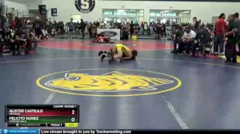 138 lbs Champ. Round 1 - Felicito Nunez, Shadow Hills vs Alister Castililo, Millikan