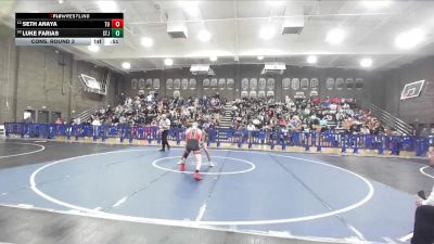 106 lbs Cons. Round 3 - Luke Farias, St. Joseph vs Seth Anaya, Tulare Union