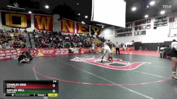 215 lbs Quarterfinal - Charles King, Oak Hills vs Daylen Bell, Adelanto