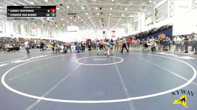 106 lbs Champ. Round 1 - Agnes Terpening, Brawler Elite vs Connor Van Buren, Club Not Listed