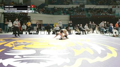 120 lbs Final - Luke Gray, Crescent vs Theo Johnson, Battery Creek