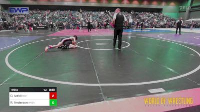 95 lbs Consi Of 16 #2 - Desmond Ivaldi, Mat Time vs Ryker Anderson, Wasatch Wrestling Club