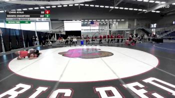 285 lbs Cons. Round 2 - Chris Ayala, Cortland vs Keonta Crawford, Castleton