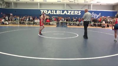 120 lbs Round 3 - Cameron Coonrod, Manhattan vs Clayton Crookham, Tonganoxie