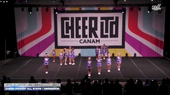 Cheer Prodigy All Stars - Obsession [2026 L2 Junior - D2 - Small Day 1] 2026 CANAM Grand Nationals