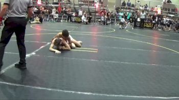140 lbs Round 2 (6 Team) - Dayven Cuba, MO Outlaws vs Matthew Bradley, Metro All Stars