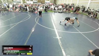 92 lbs Champ Round 1 (16 Team) - Cooper Patterson, Salem Elite Wrestling vs Zach Grow, Utah Red