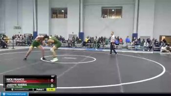 197 lbs Cons. Round 1 - Jaedyn Harris, McDaniel College vs Nick Franco, College At Brockport