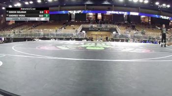 150 lbs Cons. Round 3 - Andres Viera, Mater Academy vs Simon Gelman, Olympic Heights