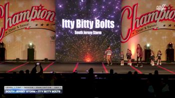 South Jersey Storm - Itty Bitty Bolts [2025 L1 Tiny - Novice - Evaluation Day 1] 2025 Champion Cheer and Dance Grand Nationals