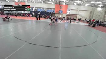 285 lbs Cons. Round 2 - Nathan Coon, St. John Fisher vs Dawson Brown, John Carroll