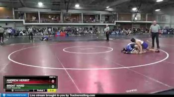 157 lbs Champ. Round 1 - Andrew Herbst, Loras vs Brent Ward, Iowa Wesleyan