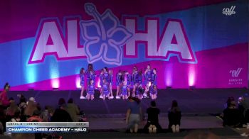 Champion Cheer Academy - Halo [2025 L2 - U16 NT Day 2] 2025 Aloha Toronto Showdown