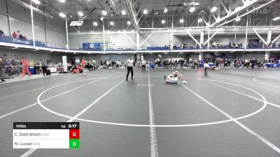 141 lbs Round Of 64 - Clayton Gabrielson, Unattached-University Of Maryland vs Nathan Lucier, Binghamton University