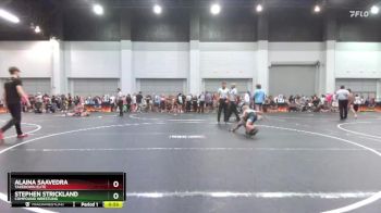 50 lbs Cons. Round 1 - Stephen Strickland, Compound Wrestling vs Alaina Saavedra, Takedown Elite