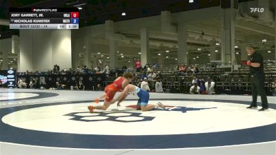 74 lbs Cons. Round 1 - Jory Garrett, Jr., Oklahoma vs Nicholas Kunstek, Mat Town
