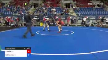 138 lbs Consi Of 32 #2 - Jace Roller, Oklahoma vs Beau Hickman, Oklahoma