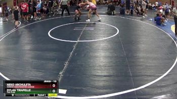 115 lbs Semifinal - Neko Archuleta, Sunkist Kids/Monster Garage vs Dylan Tirapelle, The Club