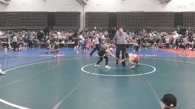 81 lbs Rr Rnd 2 - Hunter Gravel, Smitty's Barn Black - ESC vs Lucas Leddy, Cunliffes Corner Tan - ESC