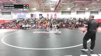 175 lbs Semifinal - Colton Seuss, Timberlane vs Reese Fischer, Kingswood