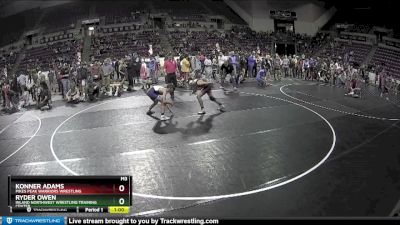 114 lbs Champ. Round 1 - Ryder Owen, Inland Northwest Wrestling Training Center vs Konner Adams, Pikes Peak Warriors Wrestling