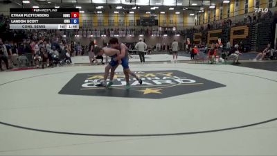 155 lbs Cons. Semis - Ethan Plettenberg, Big Game Wrestling Club vs Landon Scott, Iowa