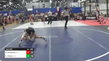 74 lbs Rr Rnd 3 - Dalton Komperda, Missouri Avengers vs Korbyn Wright, Quaranteam 2020