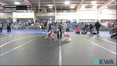 58 lbs Rr Rnd 3 - Aruto DELUNA, CacheWrestlingClub vs Ezekiel Olsen, Fitness Fight Factory Wrestling Club