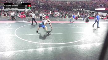 150 lbs Quarterfinal - Nolan Elertson, Askren Wrestling Academy vs Cooper Steudel, Hortonville