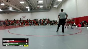 190 lbs Cons. Semi - Donavon Buschman, Fort Lupton vs Dalton Leivian, Eaglecrest A