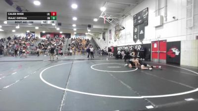 126 lbs Cons. Round 3 - Isaac Ortega, Costa Mesa vs Caleb Rhee, Laguna Hills