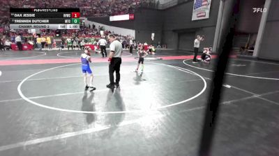 54 lbs Champ. Round 2 - Trennen Dutcher, Maverick Training Center vs Dax Jessie, Holmen Viking Wrestling Club