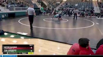 145 lbs Placement Matches (16 Team) - Tobi Akenroye, Southlake Carroll vs Victor Ramirez, Cypress Ranch