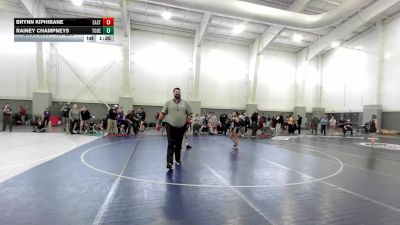 100 lbs Quarters - Brynn Kiphibane, East vs Rainey Champneys, Tooele