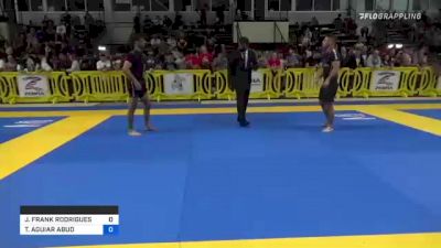 JOHNATHAN FRANK RODRIGUES vs THIAGO AGUIAR ABUD 2021 Pan IBJJF Jiu-Jitsu No-Gi Championship