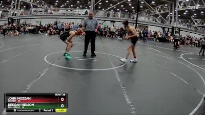 120 lbs Round 7 (8 Team) - Deegan Nelson, Full Circle vs John Mozzani, Kraken