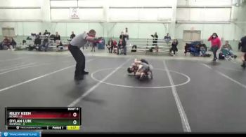 72 lbs Round 2 (8 Team) - Riley Keen, NCWAY vs Dylan Luik, Rampage