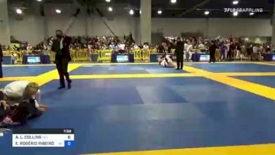 AIDAN L. COLLINS vs ERMESON ROGÉRIO RIBEIRO DE SOUSA 2021 American National IBJJF Jiu-Jitsu Championship