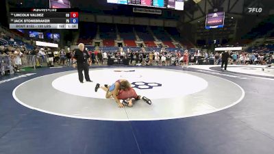 100 lbs Quarters - Lincoln Valdez, CO vs Jack Stonebraker, PA