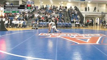 125 lbs 3rd Place - Desmond Pleasant, Drexel vs Carson Wagner, Binghamton