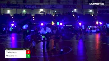 109 lbs 3rd Place - Frank Gallegos, Westside Wrestling Club vs Benny Gonzalez, Colorado Bad Boys