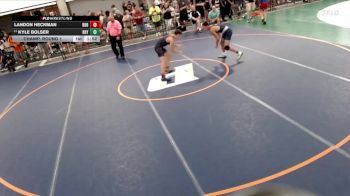 133-136 lbs Champ. Round 1 - Kyle Bolser, Brookville vs Landon Heckman, Big Game Wrestling
